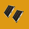 High energy efficiency 100w Folding solar panels green energy folding best price power