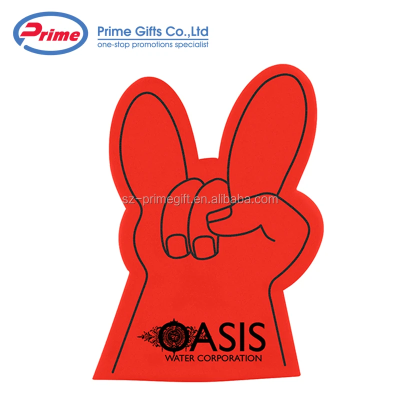 Hot Sale Customized Cheerleading Foam Finger Hand For Sports Events For
