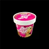 1000 pcs/ctn 68mm plastic insert lid match paper cup put spoon Mini paper cup lid disposable 68mm paper cup lid