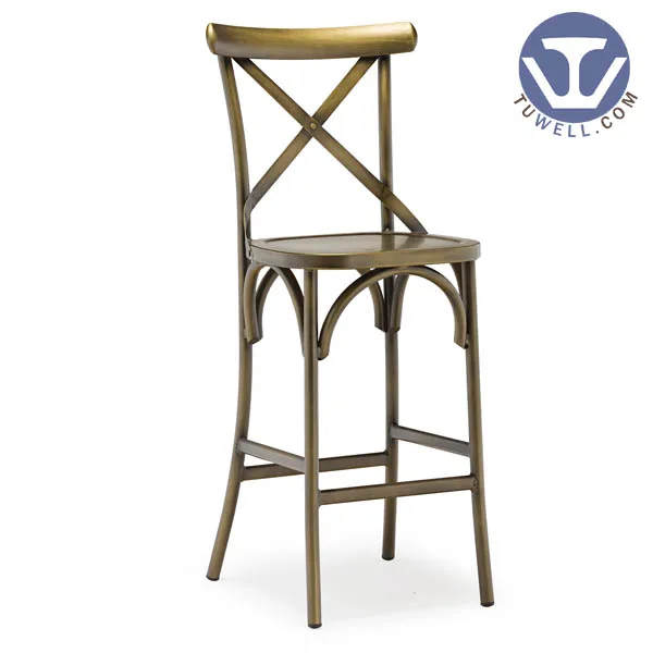 Tw8022 L Outdoor X Cross Back Antique Bar Stool Cross Back Antique Bar Stool