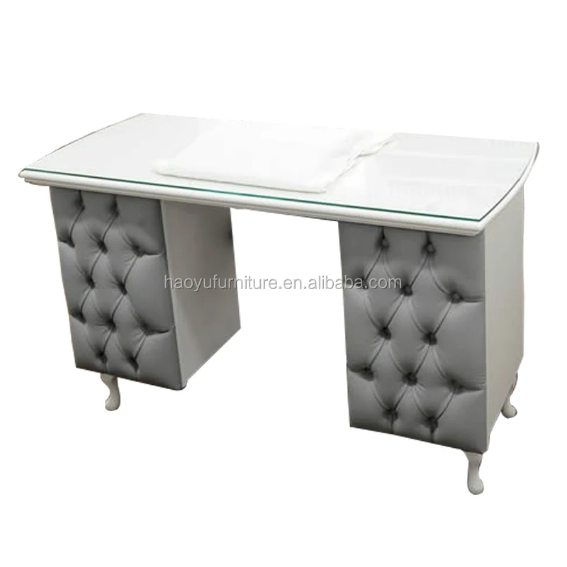 Xj29 Modern White Manicure Table With Dust Collector Nail Manicure