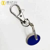 Christmas gifts fashionable rubber labels cute metal ring keys