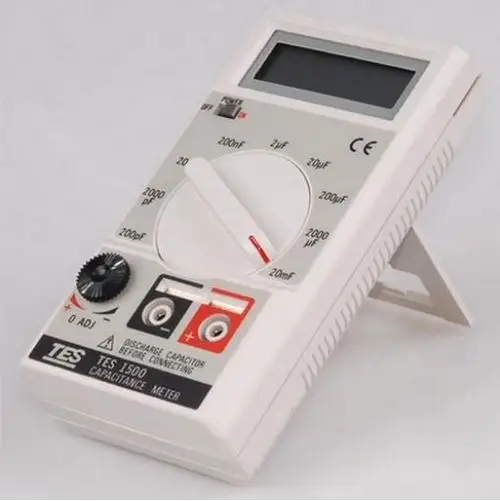 Tes1500 便携式数字电容计 20mf 20000 Uf Buy 电量计，数字电量计，tes1500 Product on
