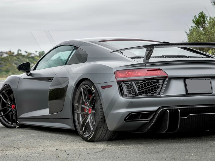 Vostein Style Carbon Fiber Rear Spoiler for Audi R8 V8 V10