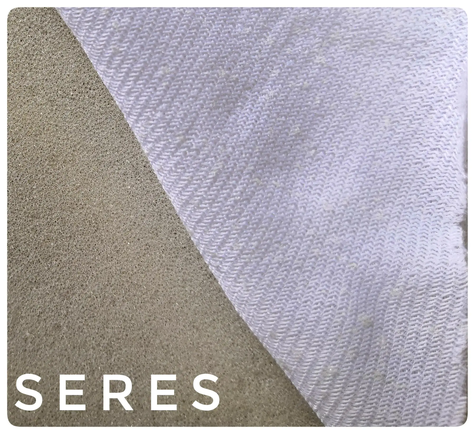 White 100 Polyester Bonded Knitting Oxford Fabric Laminated With Foam