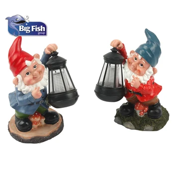 Solar Garden Gnome Powered Gate Lights Light On Alibaba Com