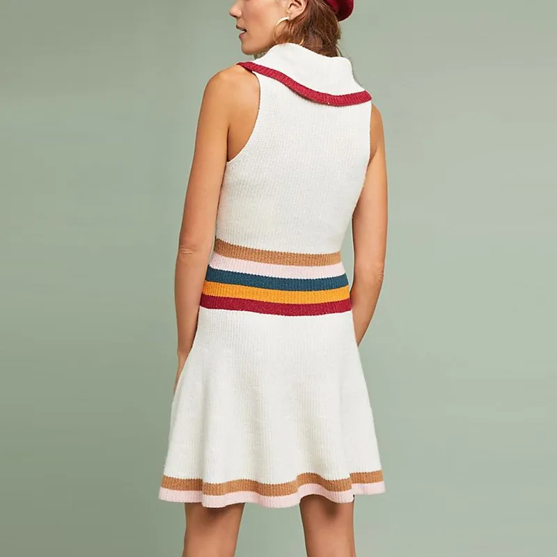 sporty sweater dress