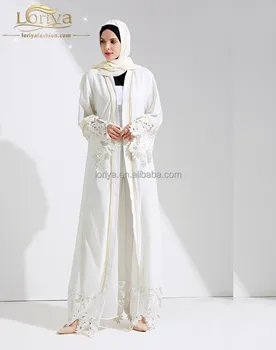 white abaya designs