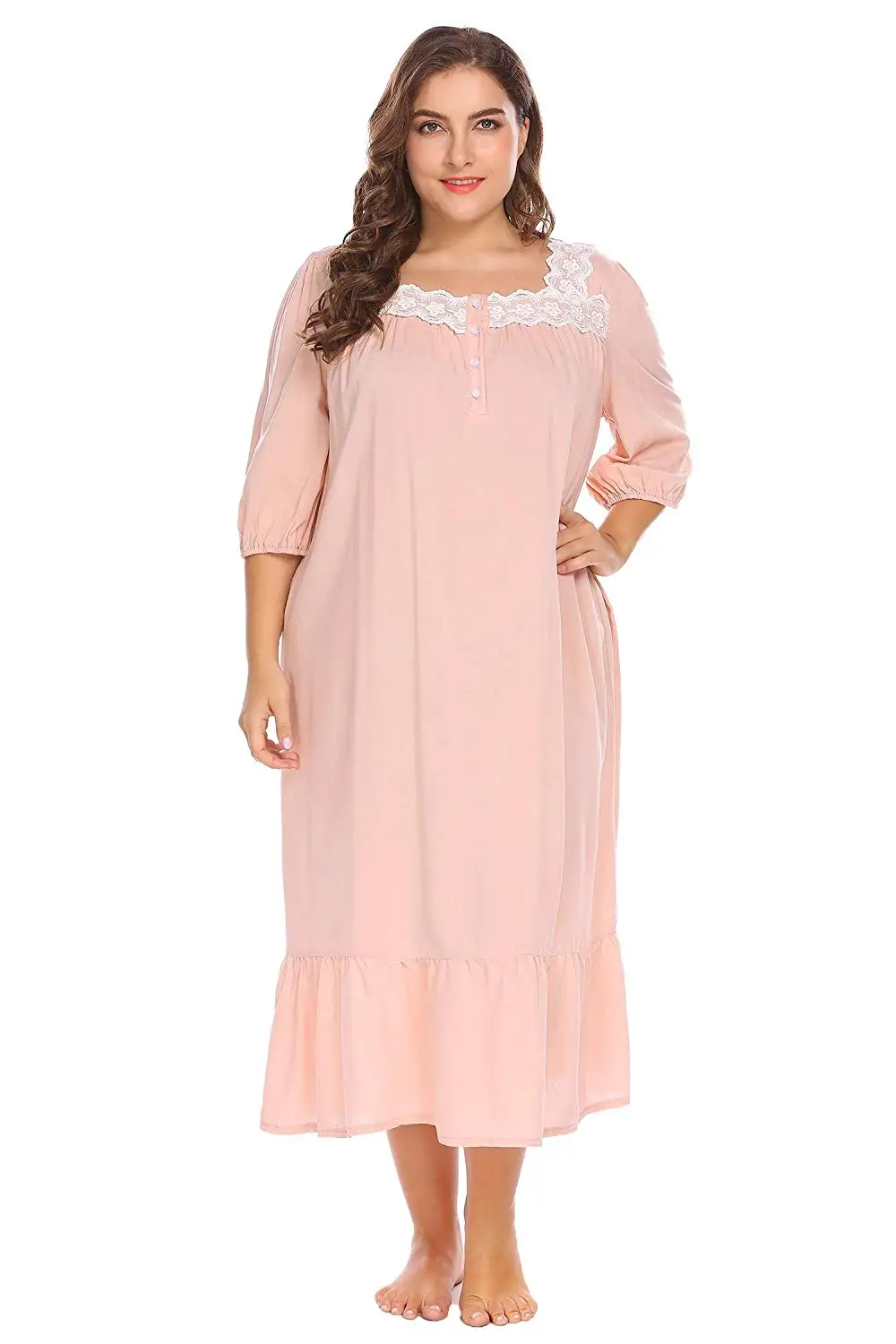 victorian nightgowns plus size