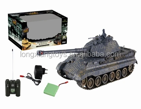 Hot China Products Wholesale Novel Unisex Infrared 40M German Tiger King Tank Amphibious Tank Remote Control
