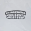 Durable in use iron wire black powder coating suction sponge&brush holder kitchen rack
