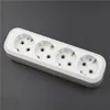4 gang Russian extension socket euro power plug cheap electrical socket