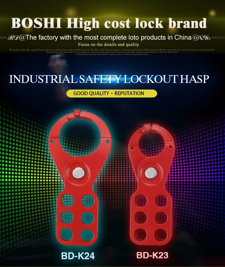 Steel Lockout Hasp for OEM 1.5" Jaw allow to 6 padlock