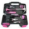 Custom different home manual cheap woodworking combination hand tools set kit with case discount online for sale