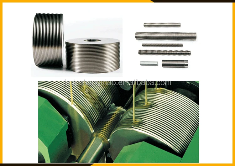 spline shaft thread rolling machine