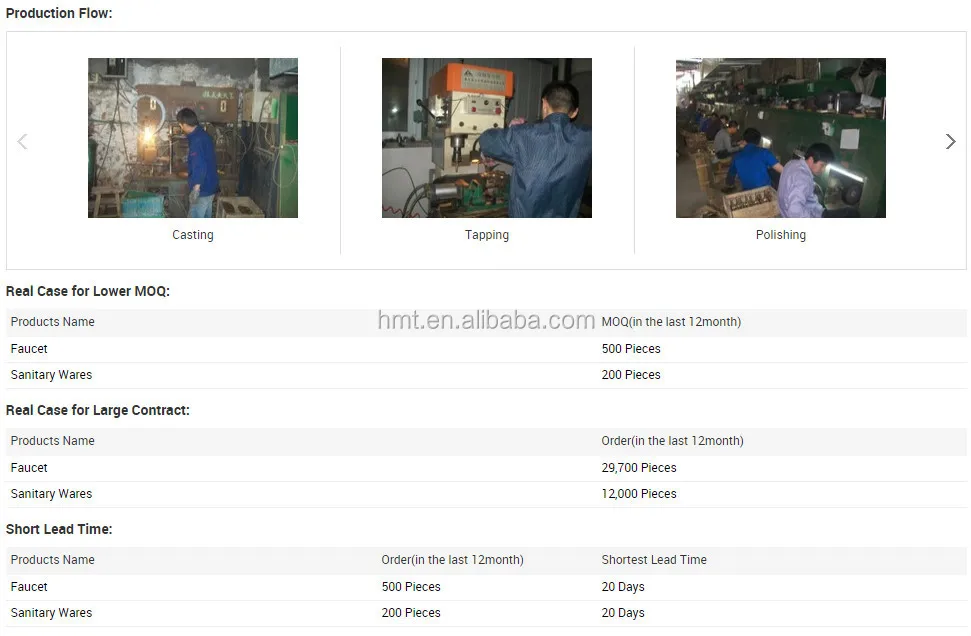 High quality sanitary ware triangle faucet factory china supplier