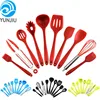 Hot sales high quality kitchen tools colorful 10 Pieces silicone kitchen utensils sets kitchen items