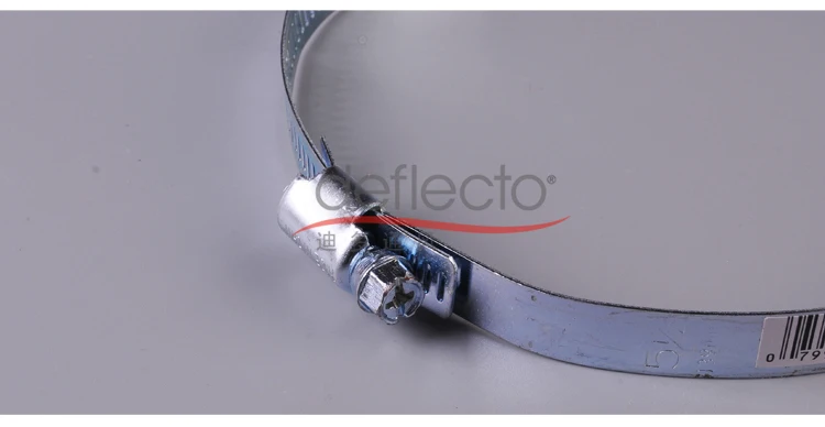 HVAC System Dryer Vent Hose Aluminum Flexible Duct 4'' 10 Feet Ventilation Kit 2 Clamps Included