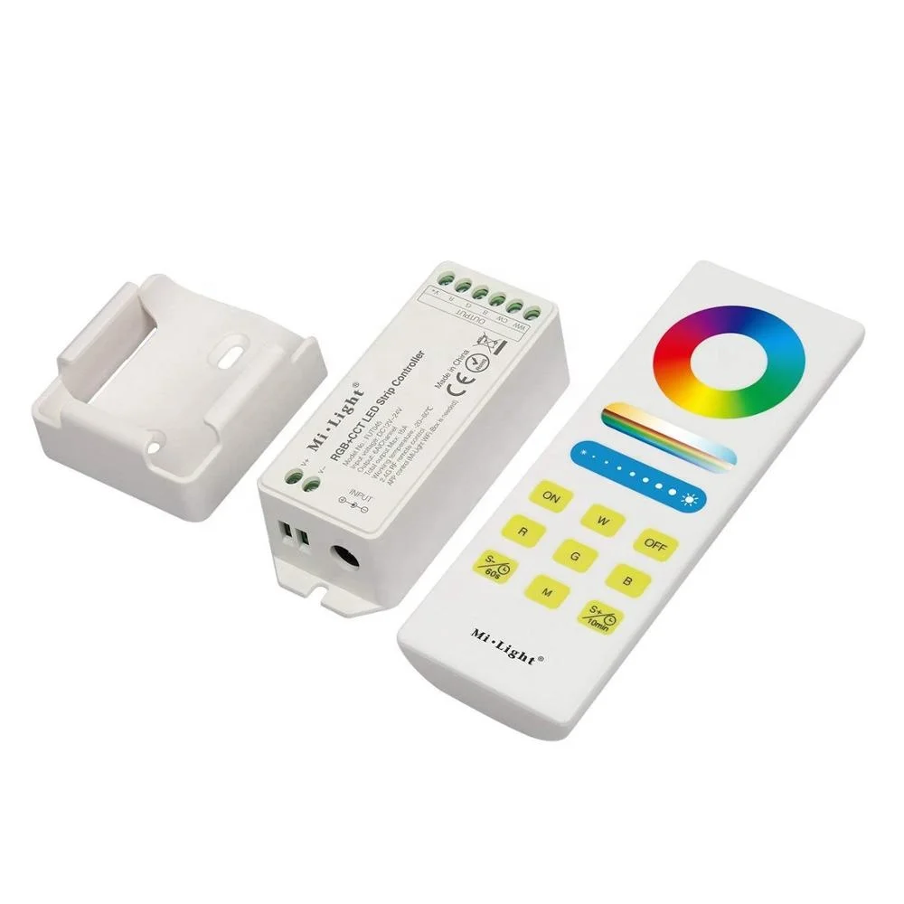 5 channel Mi Light rgbww led remote controller and rgbww dimmable led controller for led sign