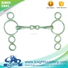 SS Continental Gag Bit with 4 Ring Cheeks
