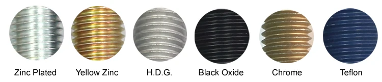 black oxide vs zinc plated