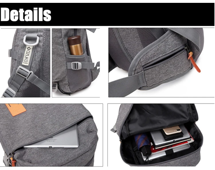 Waterproof Polyester stylish trendy student school bags laptop computer backpack bagpack for teenager