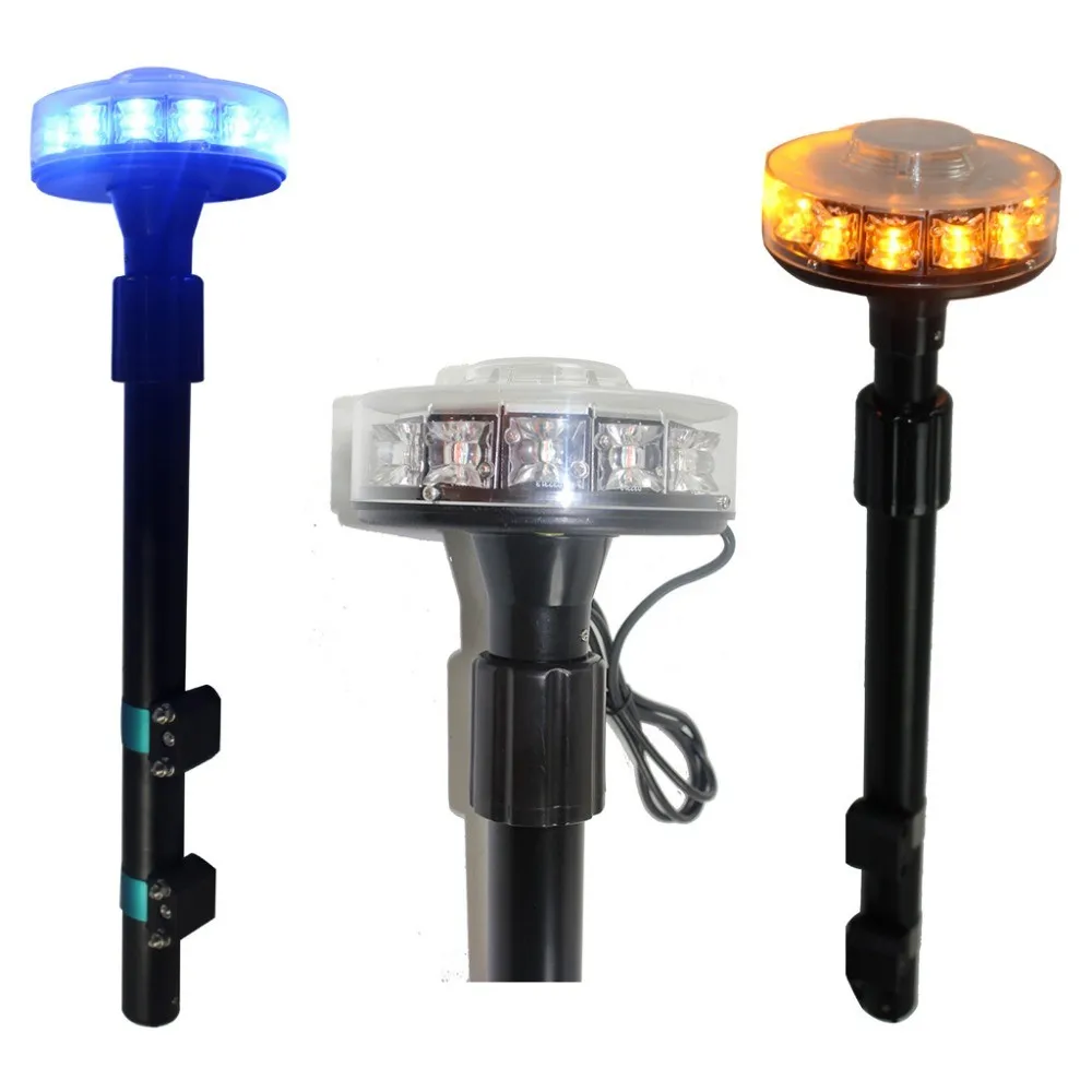 12v Telescopic Authority Police Beacon Motorcycle Pole Light Buy