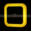 Auto ON/OFF Sensor Controlled LED Room Bedside Night Light Wall Lamp US EU Plug