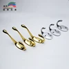 YUEDONG Creative simplicity Golden Silver wall Single coat hook Entrance living room bathroom wardrobe Clothing coat hook