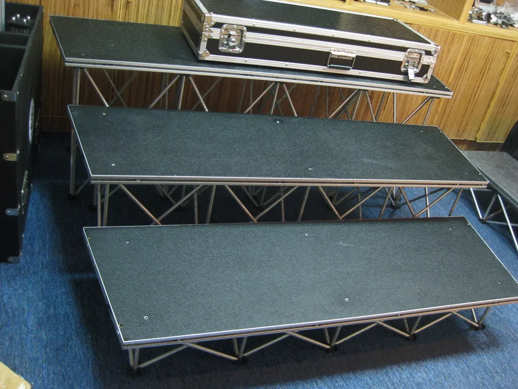 Alloy Assembly Portable Stage For Sound System And Dj Equipments Buy