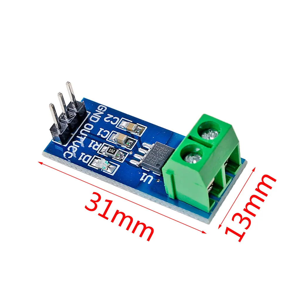 acs712 20a hall current sensor module acs712-20a