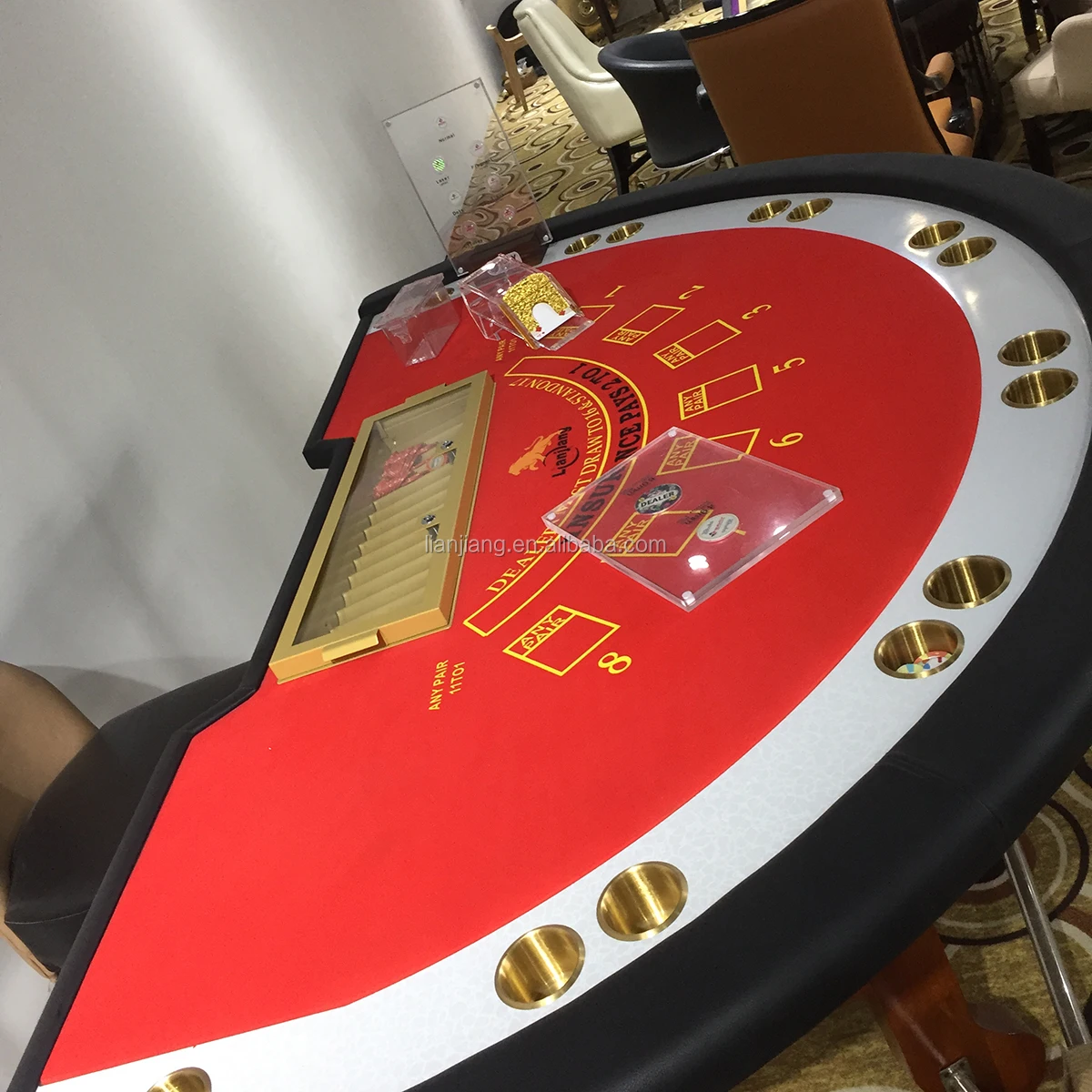 Lianjiang Highend Casino Poker Table Buy Poker Table,Highend Poker Table,Casino Poker Table