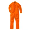 orange cotton suit workwear overall