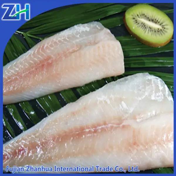 alaska pollock hake fish fillet in market