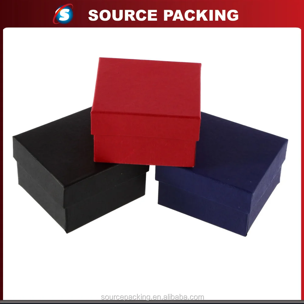 See Through Small Product Cardboard Paper Packaging Box With Printing ...