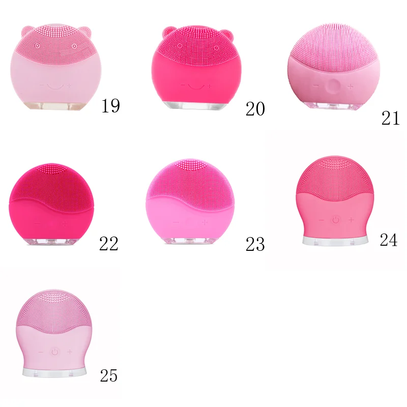 Beauty Product Manufacturing Custom Silicone Facial Cleansing Brush