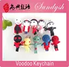 Sundysh Voodoo Doll Keychain , String Doll Keyring Novelty