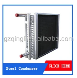 Copper fin tube radiator 