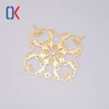 New design custom gold etching metal bookmark for christmas