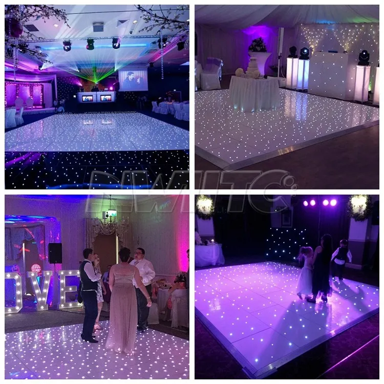 Cheap Wedding Dj Party Star Acrylic Portable Led Starlit Dance