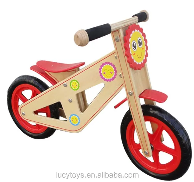 Wholesale Kids Bike Wooden Balance Bicycle Balance Bike For 2 Year Old