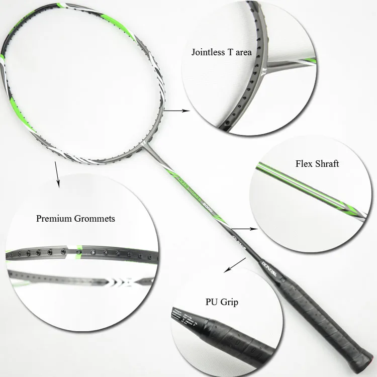2019 Hoe Sale Carbon Ball Badminton Racket Price In Bangladesh,Flex