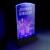 Acrylic Led Table Tent for menu holder