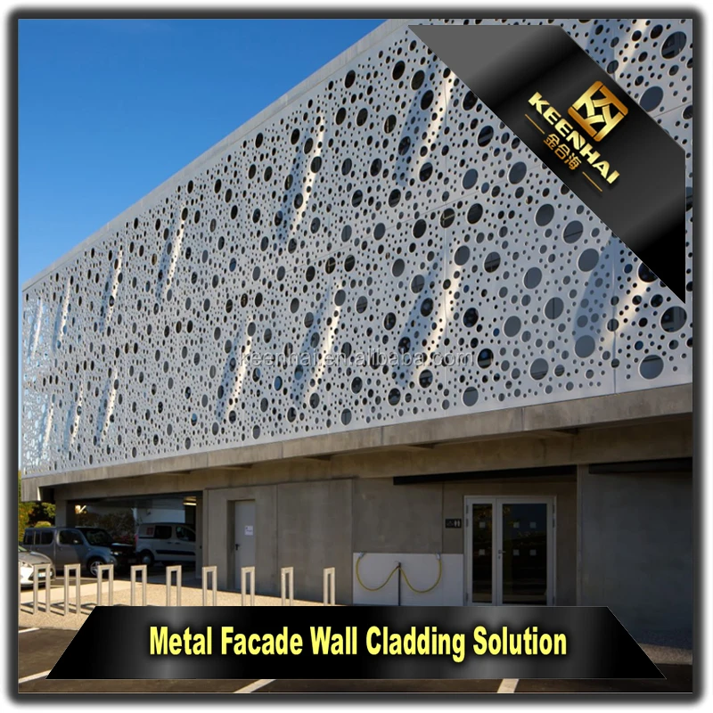 Architectural Aluminium Perforated Facade Panel For Buildings - Buy ...