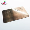 direct factory beautiful cheap Metal Business Cards blank