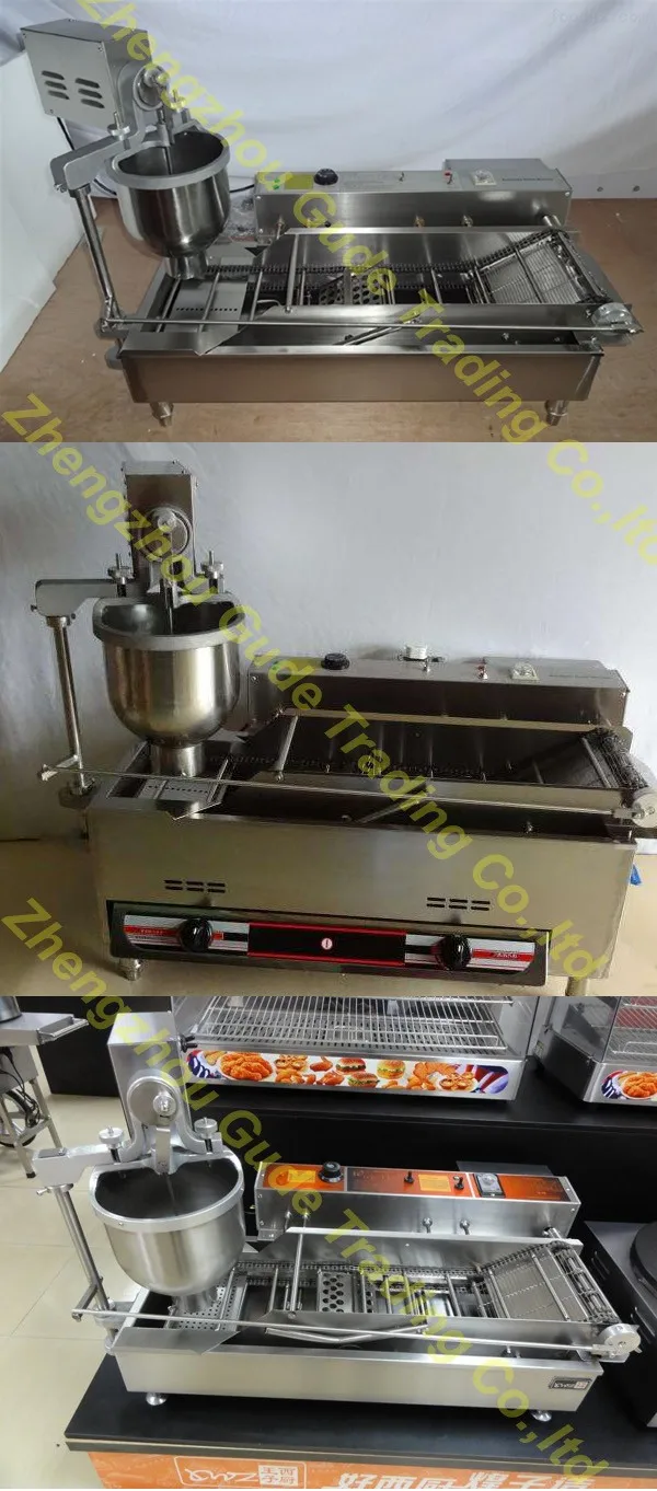 Commercial Stainless steel mini electric gas donut maker machine