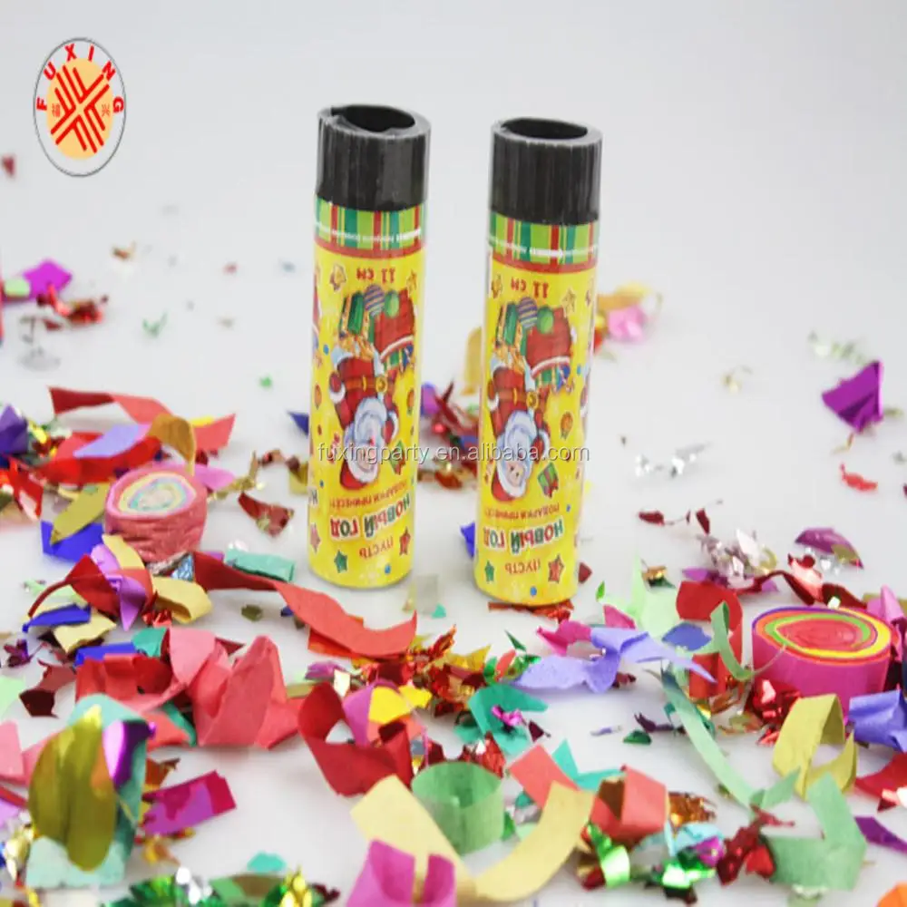 10cm 15cm Children Spring Party Popper Color Box In Party Confetti