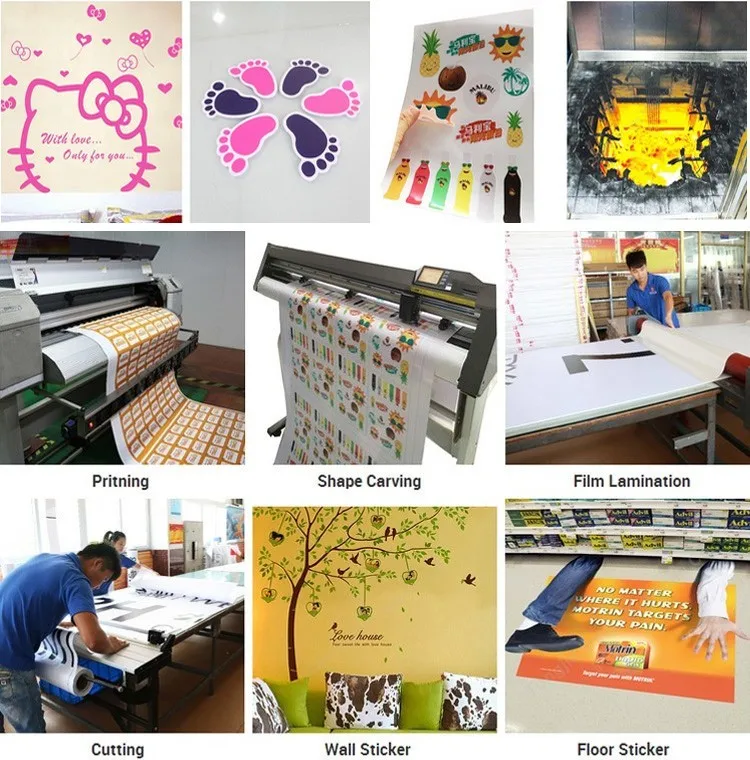 outdoor advertising large format printed vinyl sticker