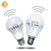 E27 smart lamp 5W 7W 9W 12 light and sound sensor led light bulb for corridor