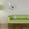Preciser Angle Dancing Thin Wall Clock Artistic 3D Mirror wall clock